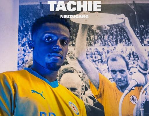 Eintracht Braunschweig secures dynamic forward Richmond Tachie on loan