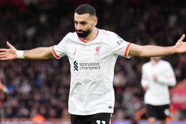 Former Liverpool striker Michael Owen applauds Mohamed Salah’s relentless goal-scoring streak