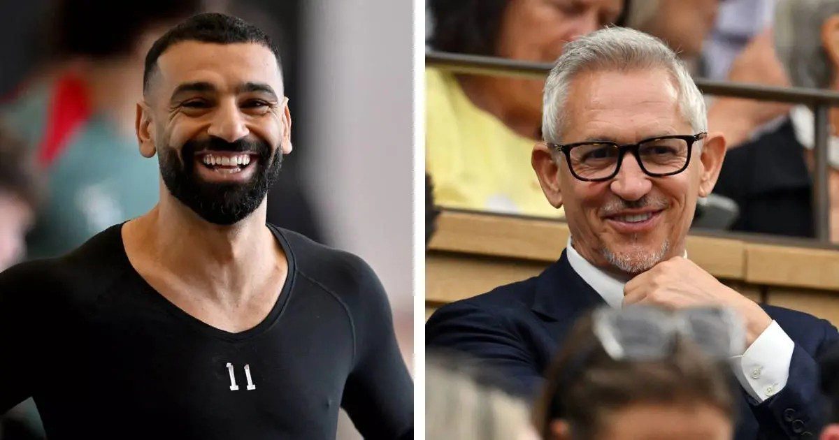 Gary Lineker shares Mohamed Salah's humorous take on his future amid contract uncertainty