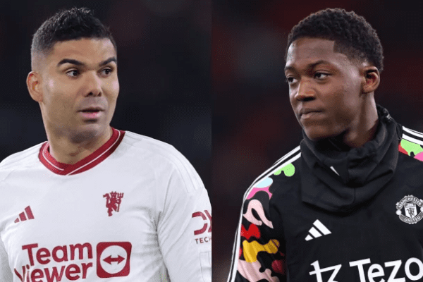 Ghanaian midfielder Kobbie Mainoo opens up on how Casemiro influenced his career