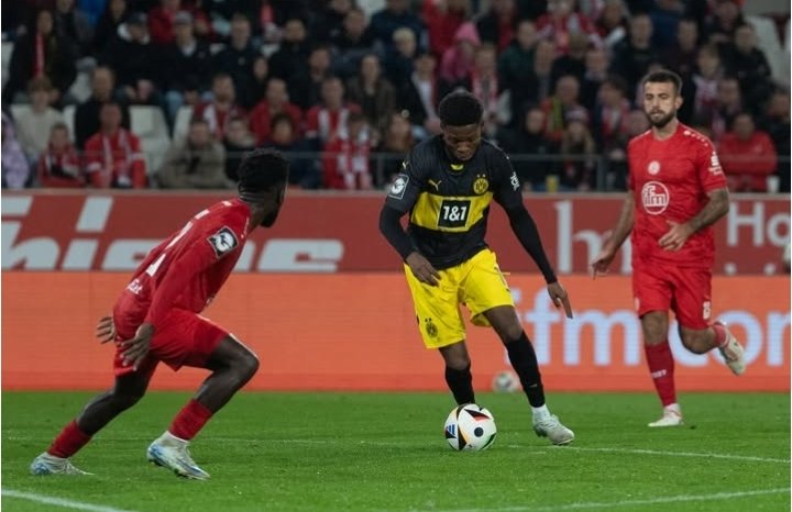 Rodney Elongo Yombo registers second assist as Dortmund II stages comeback against Alemannia Aachen