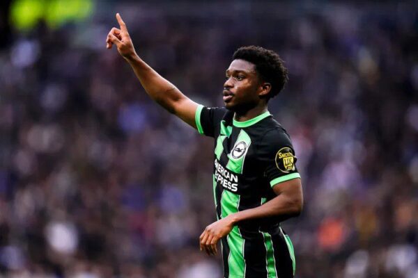 Ghanaian defender Tariq Lamptey returns for Brighton after two-month injury layoff