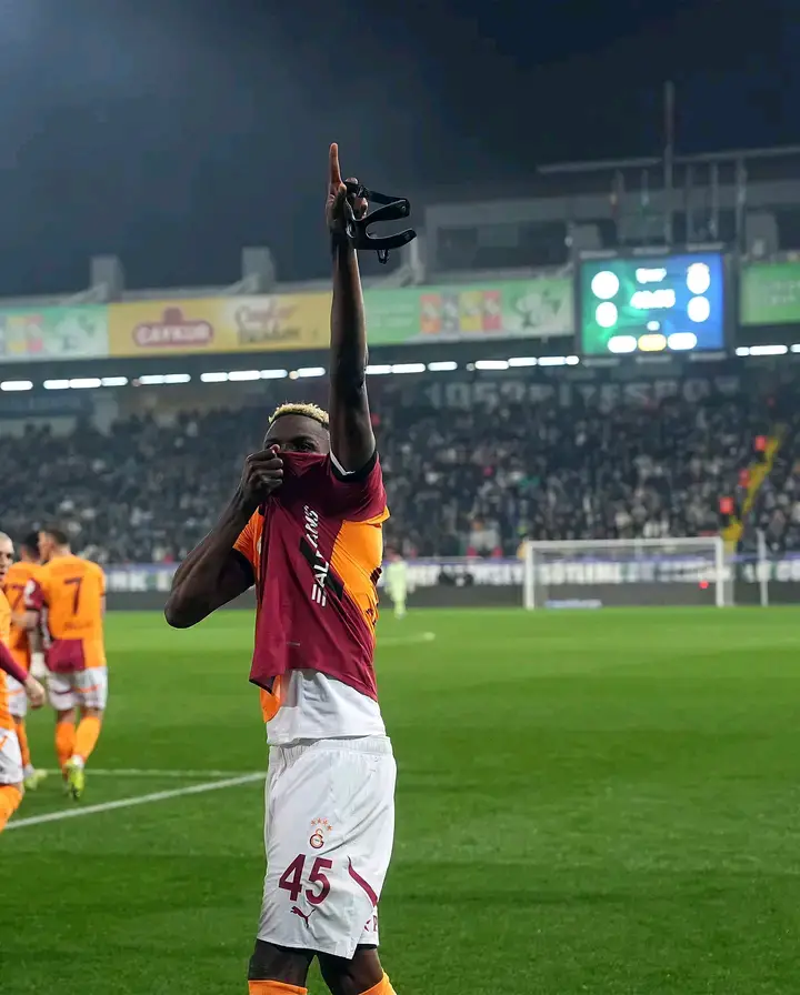 Victor Osimhen’s double secures Galatasaray victory over Rizespor