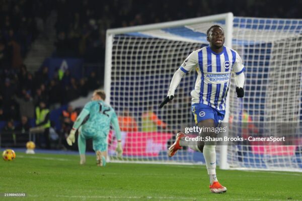 Yankuba Minteh shines again as Brighton crush Southampton 4-0