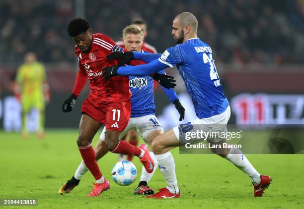 Moritz-Broni Kwarteng shines with assist in Fortuna Düsseldorf’s thrilling win over Ulm