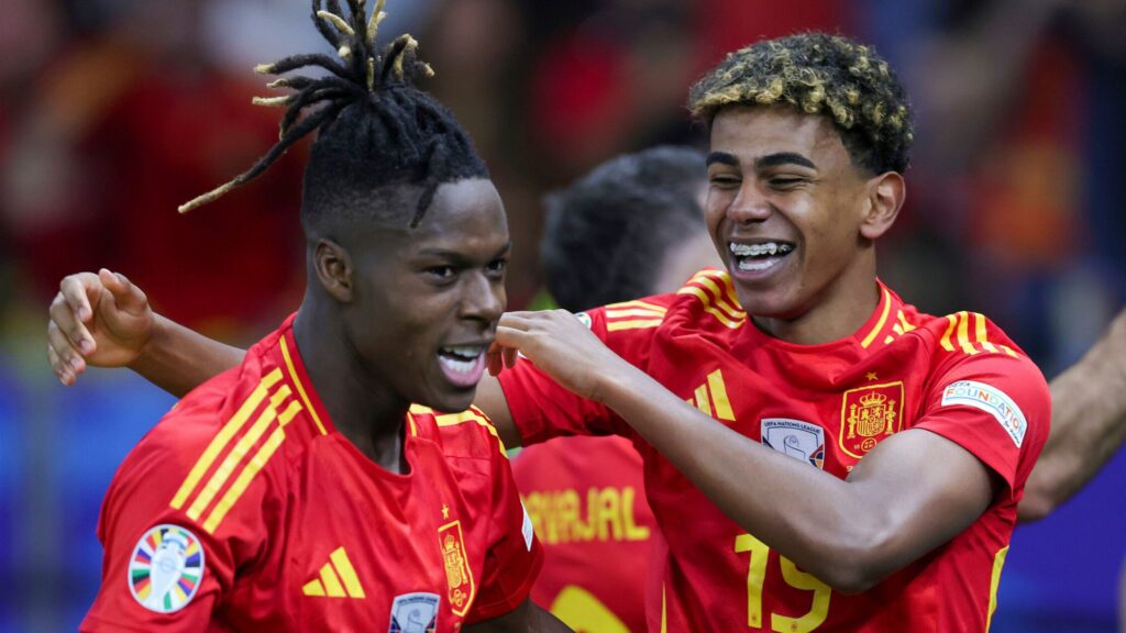  skysports nico williams lamine yamal 6627005   Barcelona reopen talks to sign Nico Williams as agent meets Deco   AfricaSoccercom