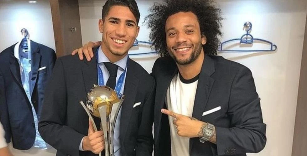  936a03cc97d198ef860674c1becb01b248cbafc40bec897ebde4fc2d087bd31a 980 500   Morocco star Achraf Hakimi names Marcelo as his HERO after being crowned best right back in the world   AfricaSoccercom