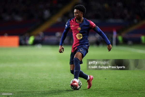 Spanish–Guinean defender Alejandro Balde doubtful for Barcelona's season finale after thigh injury