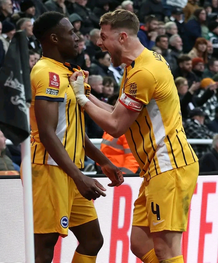 Danny Welbeck’s extra-time strike sends Brighton past newcastle in FA cup thriller