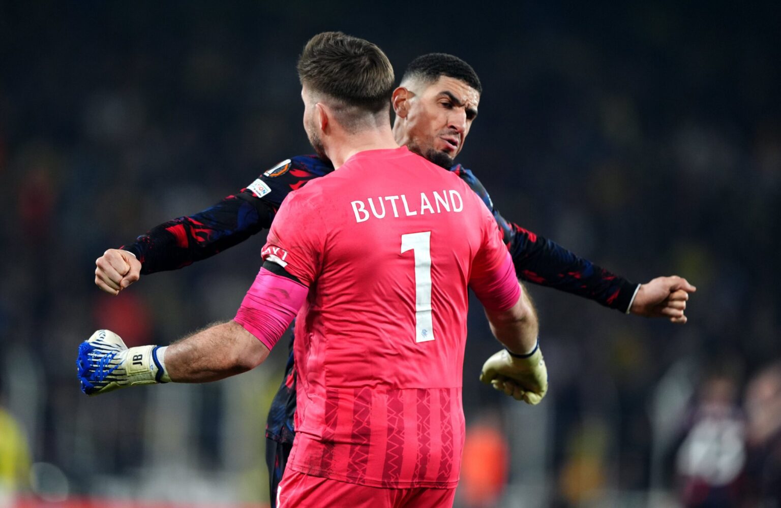 Nigerian defender Leon Balogun praises Jack Butland after Rangers’ victory over Fenerbahce