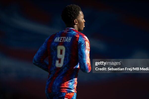 Eddie Nketiah embraces the challenge at Crystal Palace