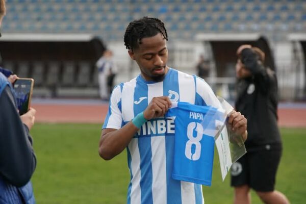 Congolese Winger Kevin Bemanga helps Dunav Ruse reclaim fifth spot in Bulgaria’s second division