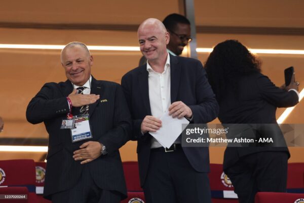 Gianni Infantino applauds Egyptian FA President Hany Abo Rida’s continued role in FIFA leadership