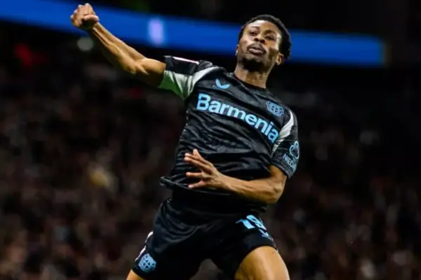 Nathan Tella marks his return with a goal in Bayer Leverkusen’s victory