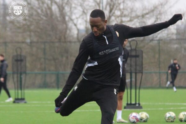 Congolese striker Nicke Kabamba struggles to find form at Bromley
