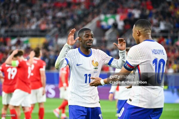 Kylian Mbappe hails Ousmane Dembele’s rise as France’s new talisman