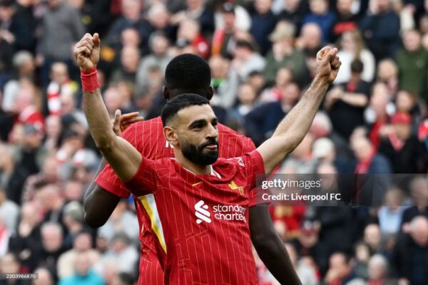 Mohamed Salah joins Premier League legends with historic goal