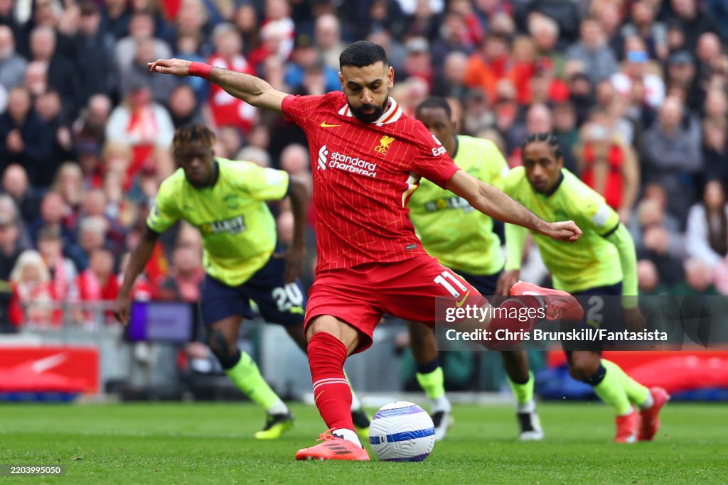 Mohamed Salah smashes another record as Liverpool's goal machine