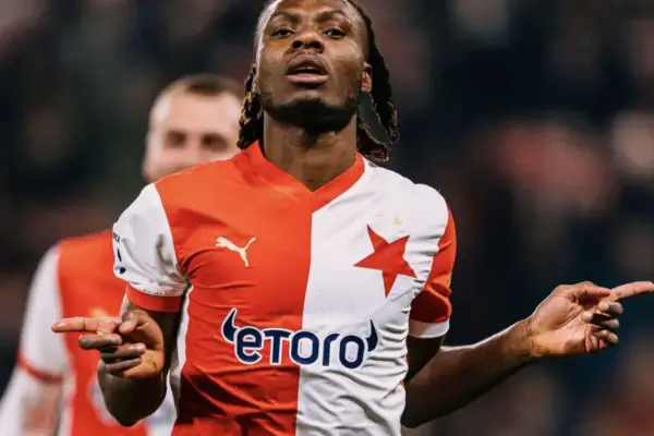 Igho Ogbu scores in Slavia Prague victory ahead of Super Eagles duty
