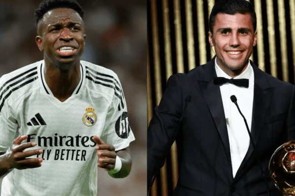 Kylian Mbappe questions Rodri's Ballon d'Or victory over Real Madrid teammate Vinicius Jr