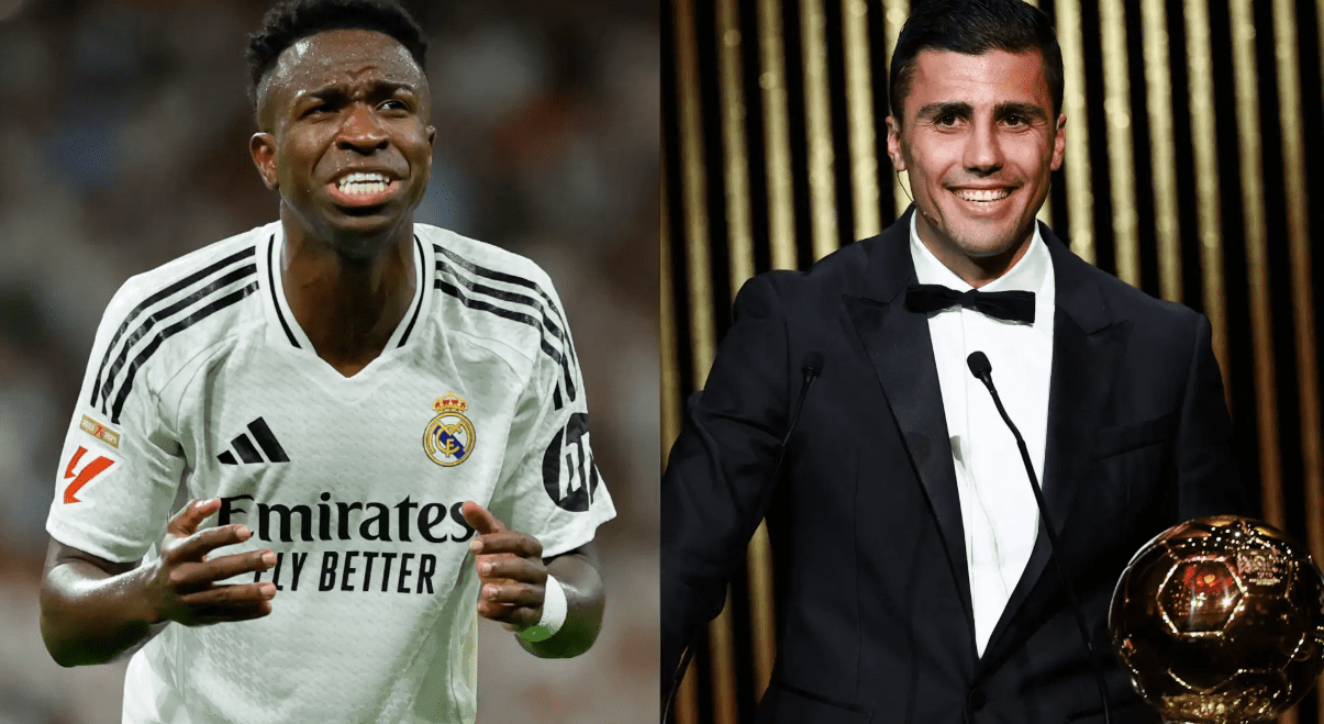 Kylian Mbappe questions Rodri's Ballon d'Or victory over Real Madrid teammate Vinicius Jr