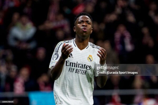 Brazilian-Cameroonian Vinicius Junior snubbed from FIFPro Team of the Year shortlist