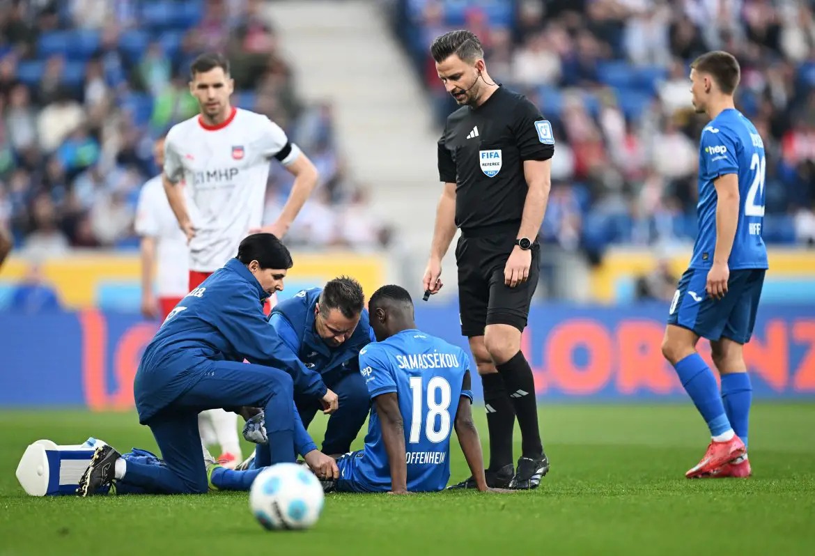  WhatsApp Image 2025 03 13 at 164245   Malian midfielder Diadie Samassekou to miss the rest of the season after sustaining tendon injury   AfricaSoccercom