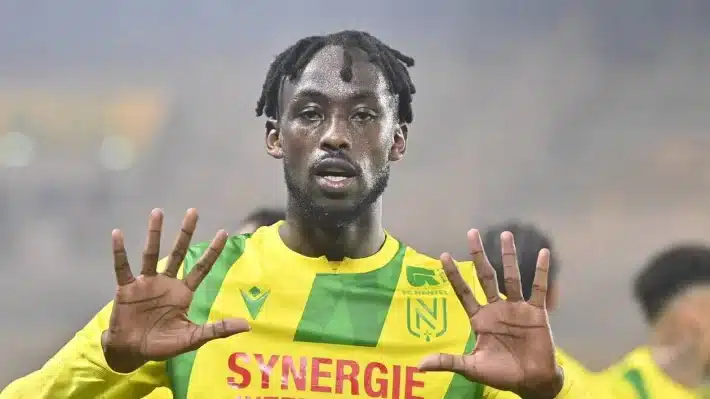 Tino Kadewere returns to FC Nantes training after four-month injury layoff