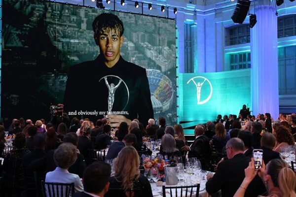 Spanish-Moroccan star Lamine Yamal wins Laureus Breakthrough of the Year award