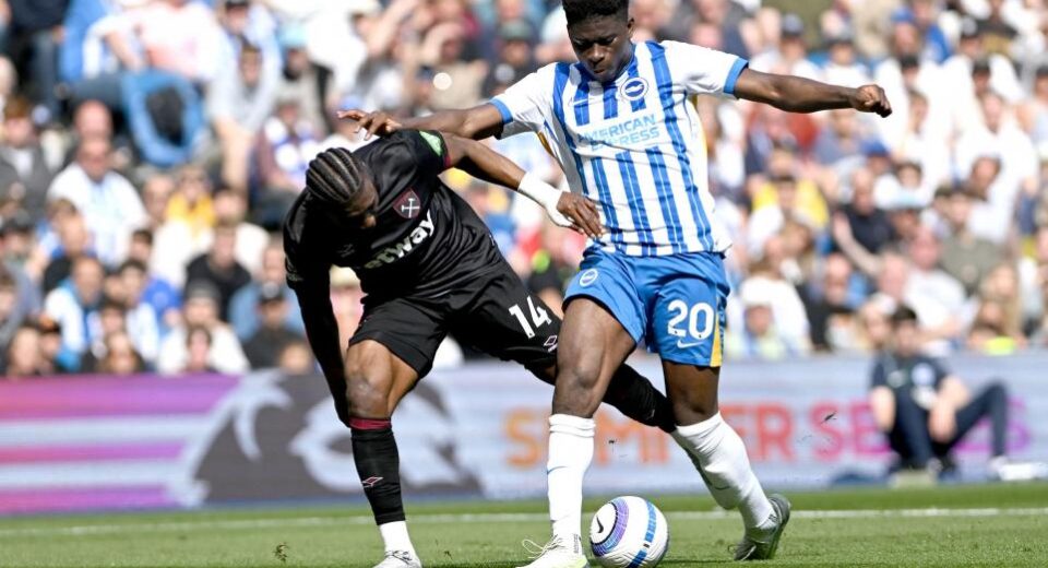 Manchester United and Chelsea Pursue Cameroonian midfielder Carlos Baleba