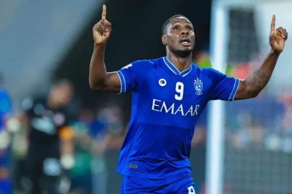  Former Nigerian international Odion Ighalo provides key assist as Al Wehda secure narrow win at Damac
