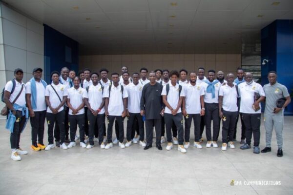 Black Satellites arrive in Egypt to finalise preparations for U-20 AFCON