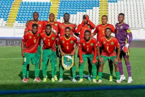 Cameroon faces must-win clash against South Africa at U17 AFCON