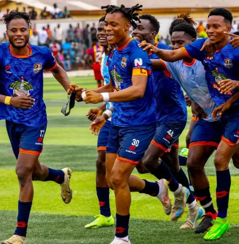 Emmanuel Annor strike sends Nations FC into top three of Ghana Premier League