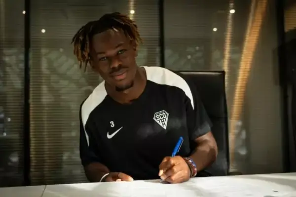 Gabonese defender Jacques Ekomié aims to secure Angers’ Ligue 1 status: "our goal is to stay up"