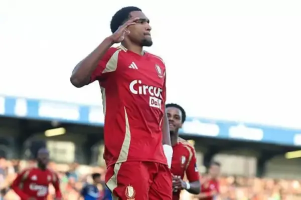 Beninese striker Andréas Hountondji shines as Standard Liège's playoff hero