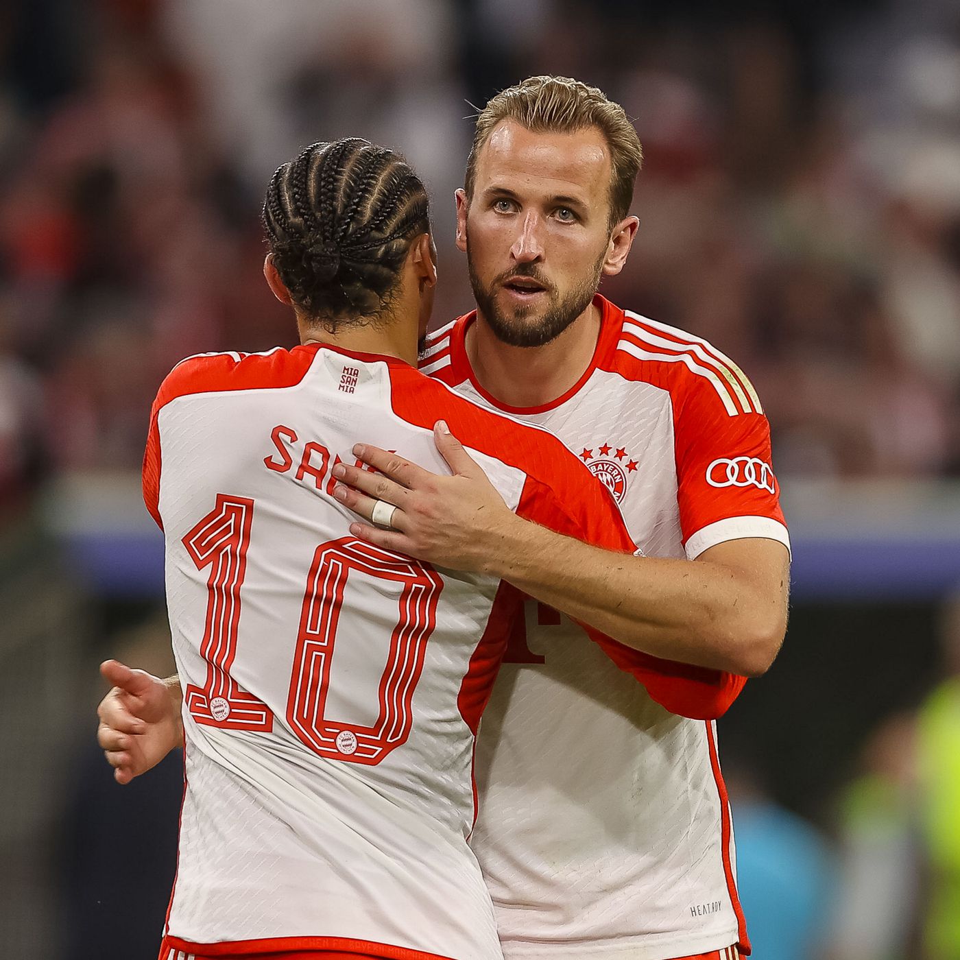 Kane urges German-Senegalese Leroy Sané to stay at Bayern Munich amid Arsenal interest