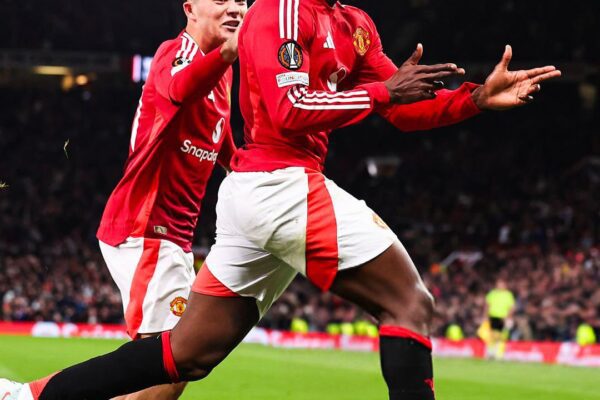 English-Ghanaian midfielder Kobbie Mainoo hails United’s ‘amazing comeback’ against Lyon