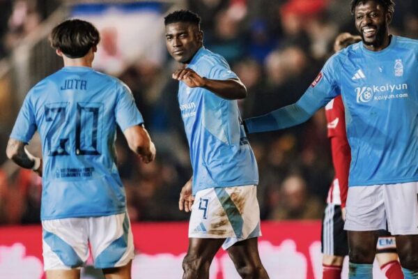 Nigerian forward Taiwo Awoniyi faces spell on sidelines with hamstring injury