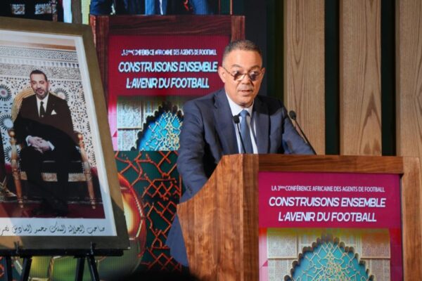 Fouzi Lekjaa: "Agents rre key to the future of African football"