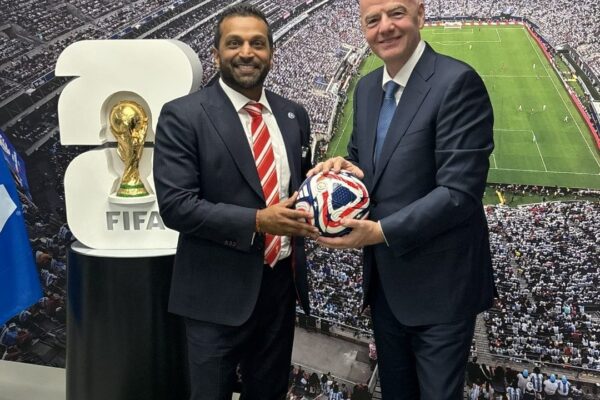 FIFA President Infantino meets US Attorney General and FBI Director