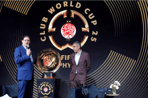 Wydad Casablanca welcomes Club World Cup trophy in emotional ceremony