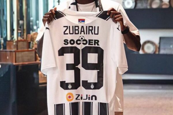 Zubairu Ibrahim confident of recovery after knee surgery setback at Partizan Belgrade