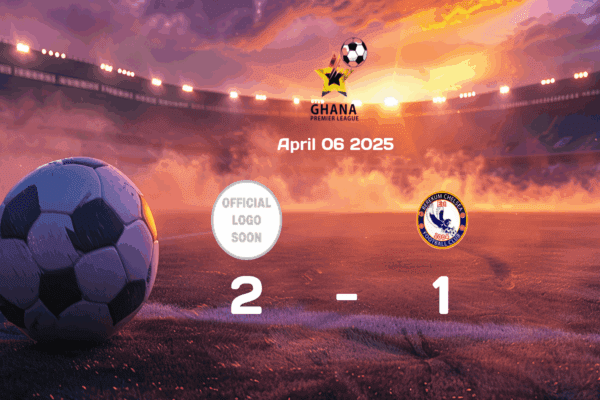 Basake Holy Stars vs Berekum Chelsea 2-1 Result: English Premier League Match Review on April 6, 2025