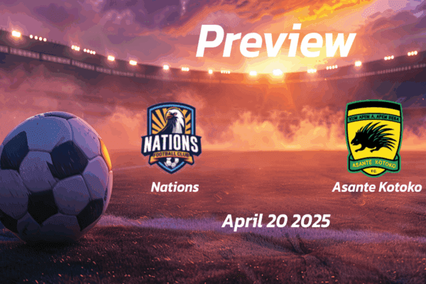 Nations vs Asante Kotoko: Preview - Team News, Line-ups, Prediction, and Tips | April 20 15:00 (GMT)