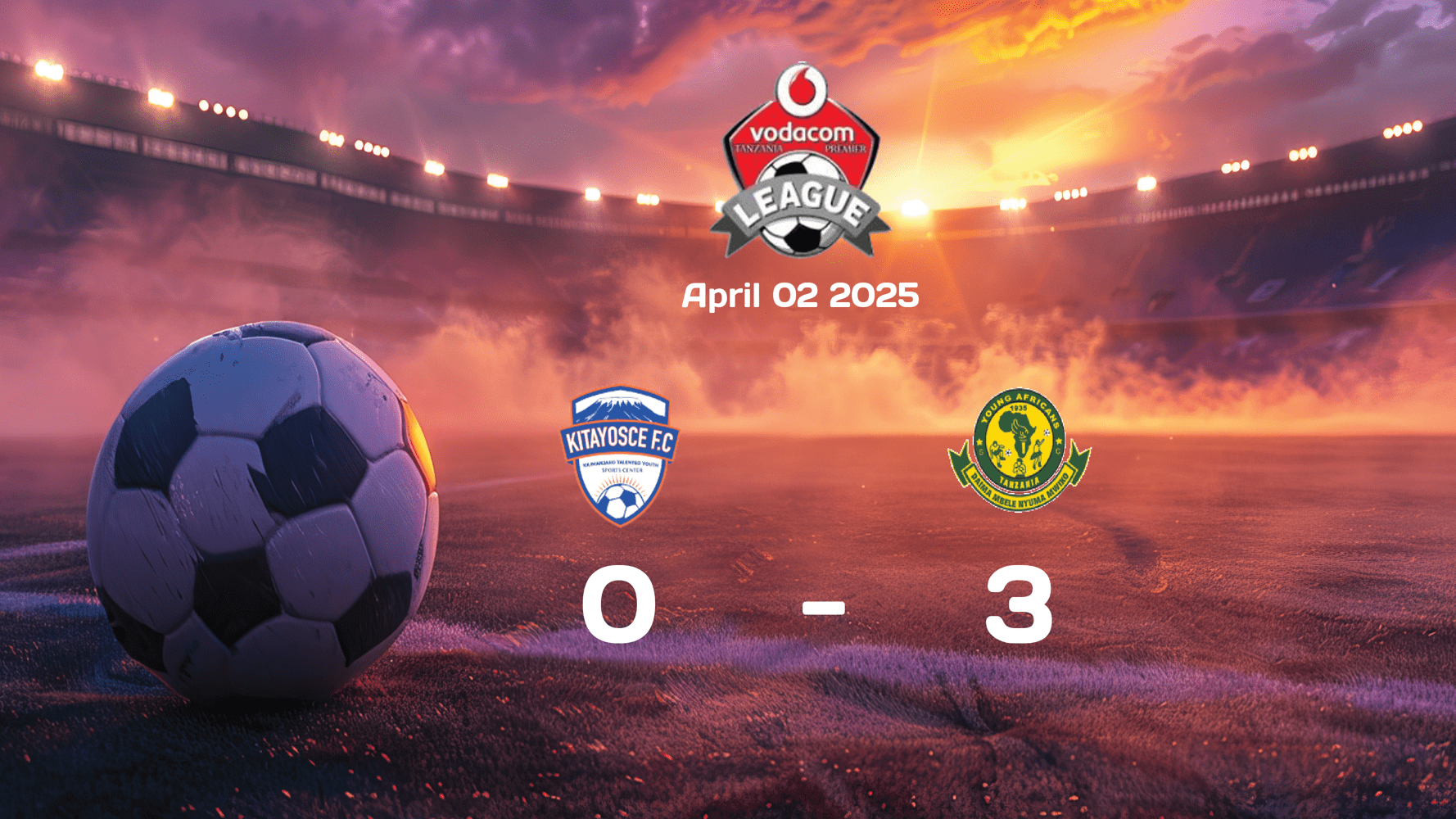 Kitayosce vs Young Africans 0-3: Ligi Kuu Bara Match Report, April 2, 2025