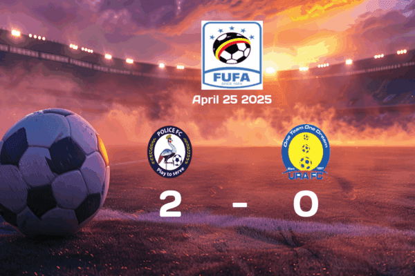 Police FC Outshine URA FC 2-0 in Exciting 2025 English Premier League Match on April 25th