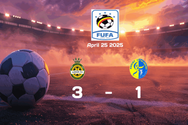 Lugazi Secures Victory Over Bright Stars with Impressive 3-1 Win in English Premier League Match on April 25, 2025
