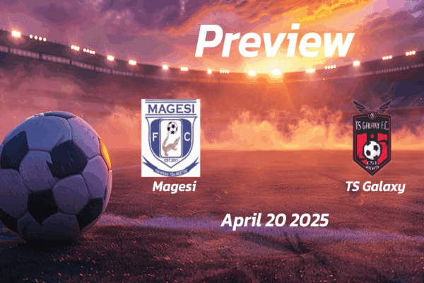 Magesi vs TS Galaxy: Preview - Team News, Line-ups, Prediction and Tips | April 20 13:00 (GMT)
