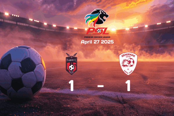 TS Galaxy vs Sekhukhune United ends in thrilling 1-1 draw in Premier Soccer League clash on April 27, 2025